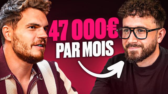 De 10 k€ à 47 k€ par mois